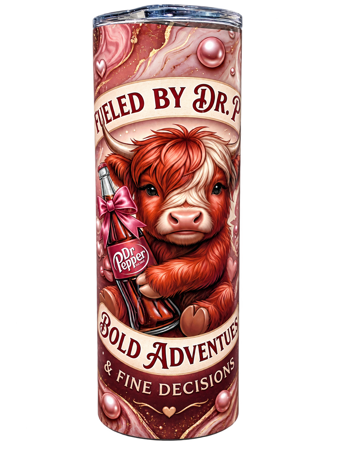 Highland Cow Dr. Pepper