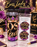 Boss Lady Bundle w/car coasters