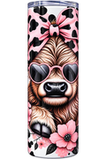 Highland Cow (Pink)