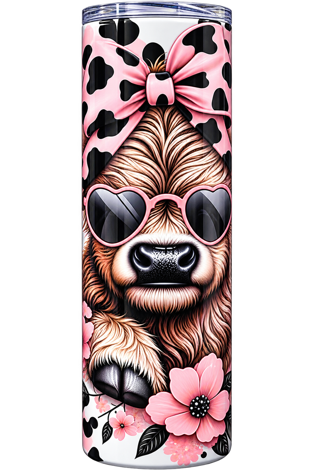 Highland Cow (Pink)