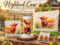 Rustic Highland Cow