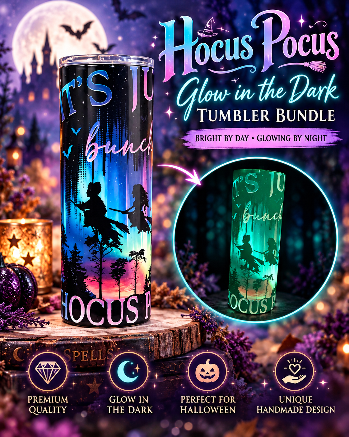 Its Just a Bunch of Hocus Pocus Tumbler